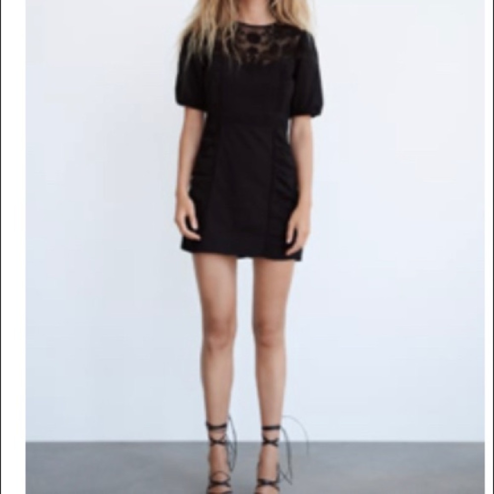 Zara lace mini dress XS - Picture 4 of 12